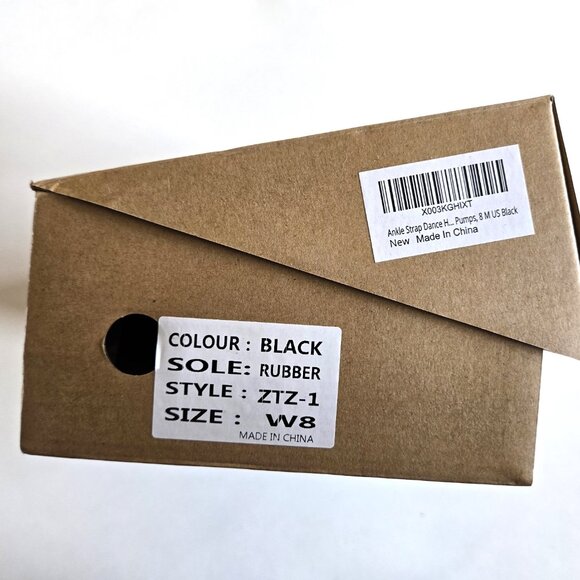 Black Women Dancing Heels - Picture 6 of 6